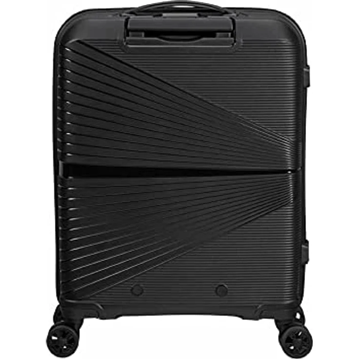 American Tourister® Hartschalen-Trolley AIRCONIC 55, 4 Rollen, mit 15,6-Zoll Laptopfach, Tabletfach und USB-Schleuse, in trendigem 360°-Liniendesign, schwarz – Bild 5