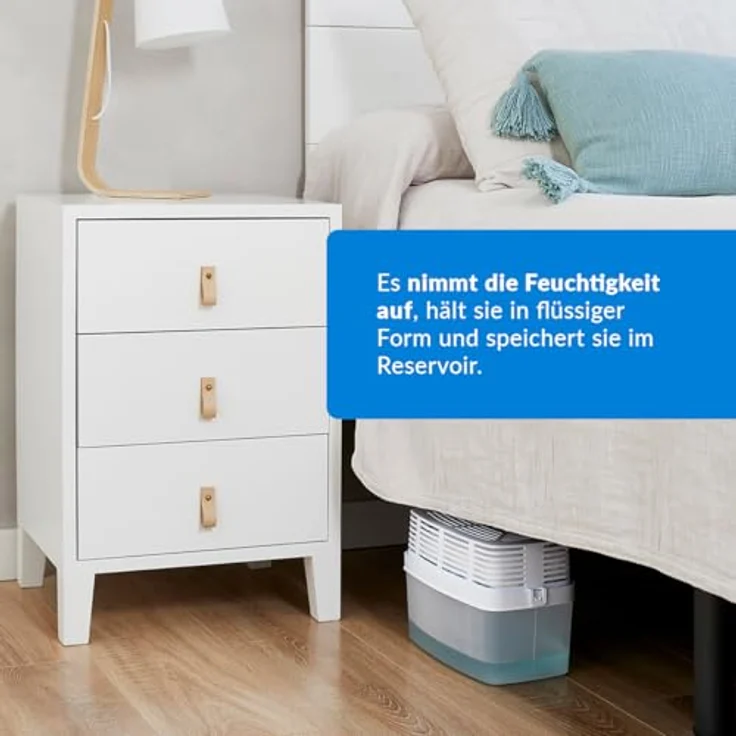 Humydry Luftentfeuchter Premium 1000g, 28100C6 - Ideal für Räume bis 80m³ (35m²) – Bild 7
