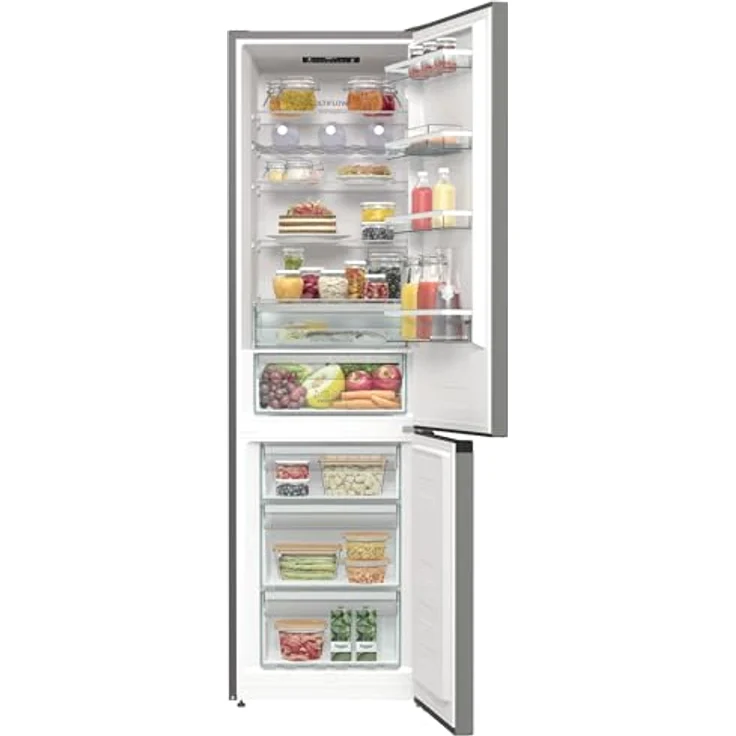 Gorenje NRC620BSXL4 742488 Kühl-Gefrierkombination, freistehend, inoxfarben, Energieklasse B – Bild 6