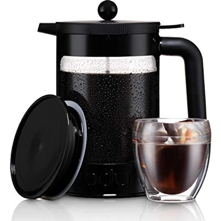 Bodum k11683 ? 01 Bean Kaffeebereiter Eiskaffee Kunststoff schwarz 12,5 x 20 x 22,7 cm 1,5 l – Bild 4