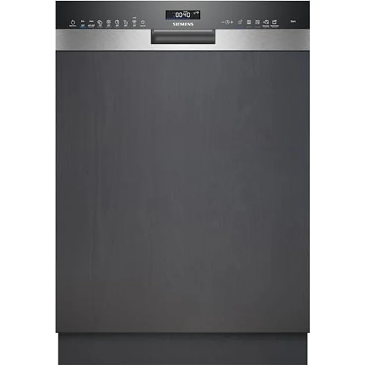 Siemens iQ500, Teilintegrierter Geschirrspüler, 60 cm, Edelstahl, SN55ES07CE – Bild 1