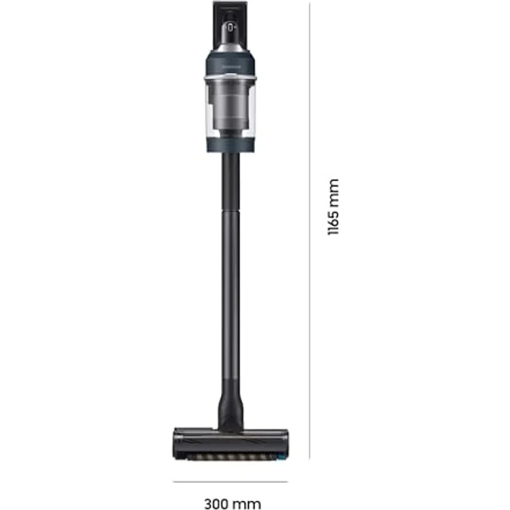 Samsung Bespoke Jet Plus Akku+ Wet & Clean Akku-Staubsauger, Teleskopierbar, All-in-one Clean Station, Inkl. Ersatz-Akku und Zubehör, Midnight Blue, VS20B95B73B/WD – Bild 3