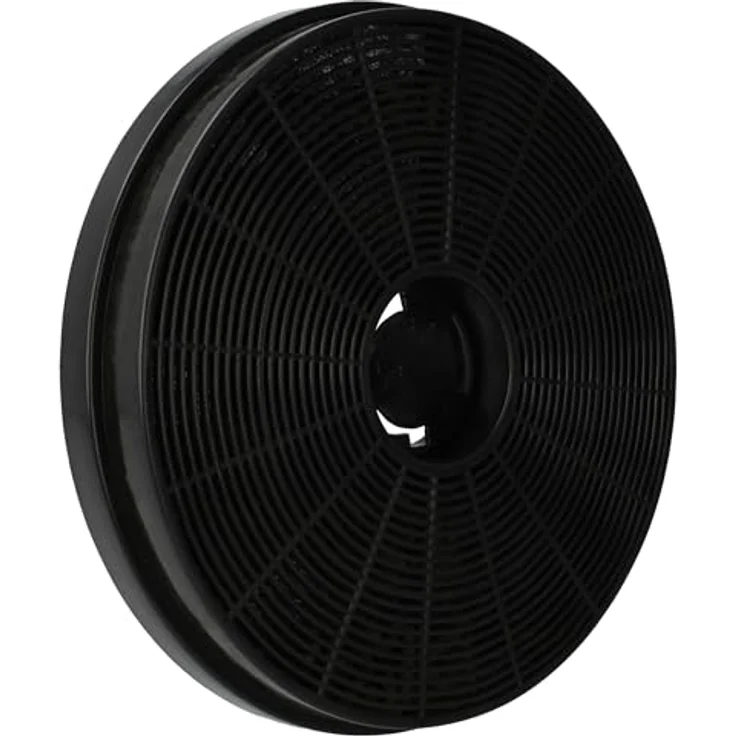 vhbw 2x Aktivkohlefilter kompatibel mit Respekta CH42090BSA, CH44060BSA+, CH11050IS, CH11050IW, CH42060BSA Dunstabzugshaube - 16 cm, schwarz – Bild 3