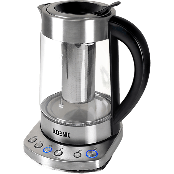 KOENIC KTM 221723 M Wasserkocher/Teekocher, 2200 Watt, silber