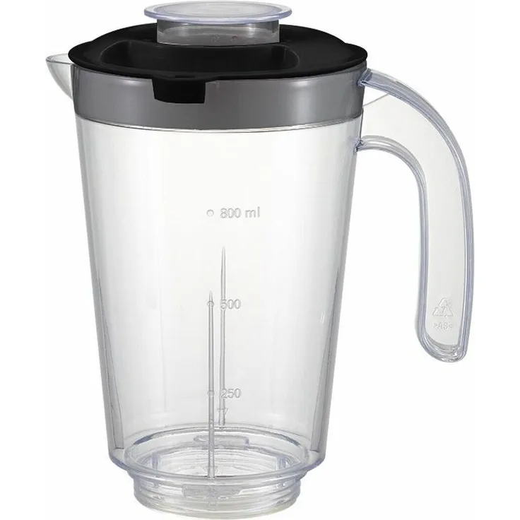 N'OVEEN 800 ml Becher für Mixermodelle SB1000, 2000, schwarz, ideal für Smoothies, Cocktails und Shakes