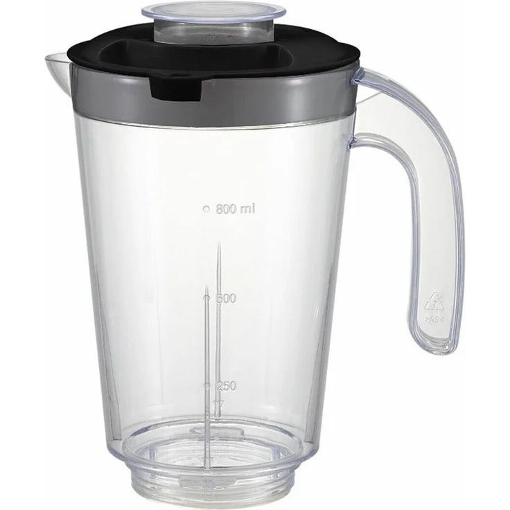N'OVEEN 800 ml Becher für Mixermodelle SB1000, 2000, schwarz, ideal für Smoothies, Cocktails und Shakes