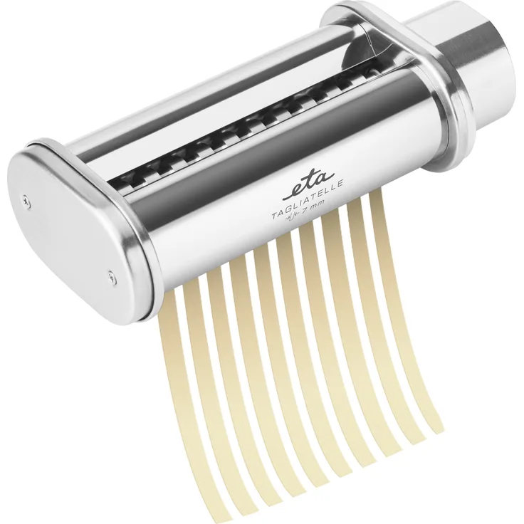 ETA Tagliatelle-Aufsatz ETA002893010, Edelstahl Nudel-Aufsatz für 7mm breite Nudeln, Zubehör für Küchenmaschinen