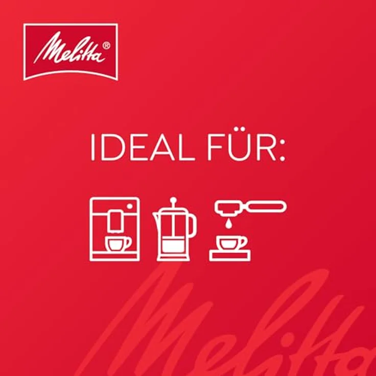 Melitta Ganze Kaffeebohnen, kräftig und vollmundig, Stärke 4, Barista Crema Forte, 1kg – Bild 2
