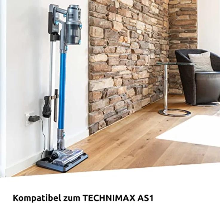 TechniSat Hauptbürste für TECHNIMAX AS1 - Ersatzbürste 210 mm (blau/grau, Halterung rechts/links) – Bild 3