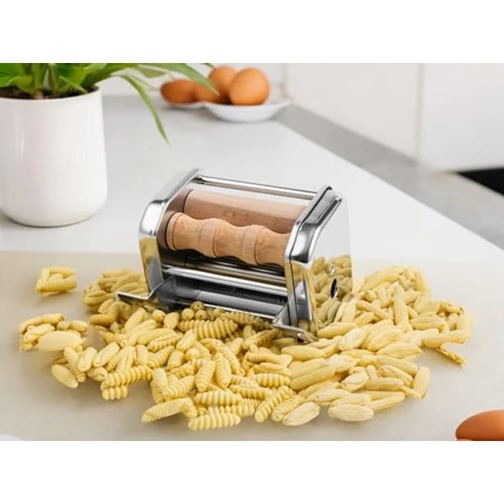 Imperia Millegnocchi 3450, Nudel- und Raviolimaschine aus Metall, kompatibel mit gängigen Pastamaschinen – Bild 2