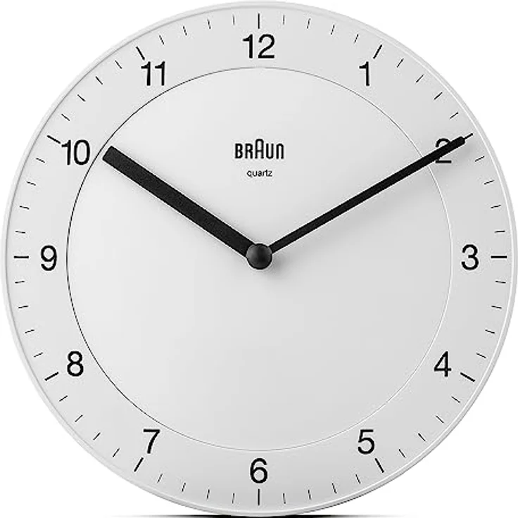 Braun BC06W Klassik Wanduhr – Bild 2