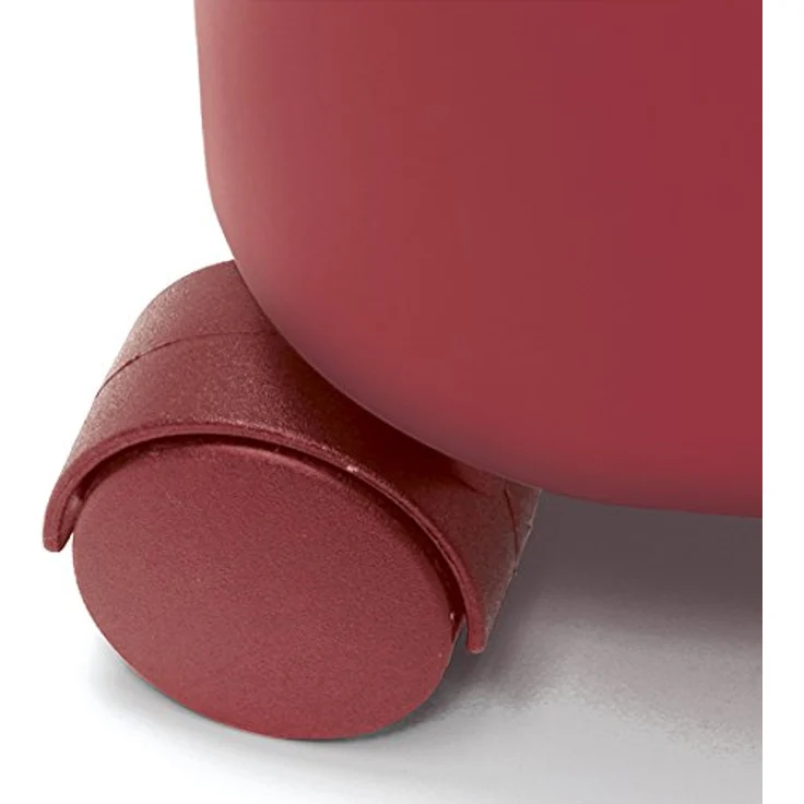 Mery 0325.34 Eimer mit Rollen, Polypropylen, Rot, 25.5 x 39 x 36.5 cm – Bild 2
