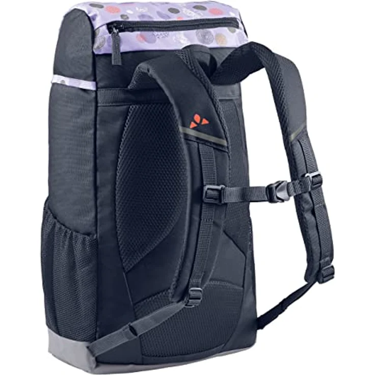 VAUDE Puck 14 Kinderrucksack, wasserdicht mit Regenhülle, in pastel lilac, 1-tlg. – Bild 2