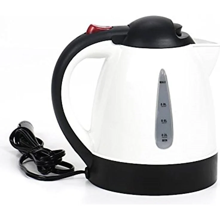 All Ride Reise-Wasserkocher LKW, 250 W, Wasserkocher 24 Volt, modernes Design, automatische Abschaltung – Bild 3
