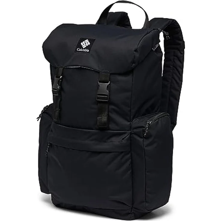 Columbia Trail Traveler 28L, Unisex Freizeitrucksack mit gepolstertem Laptopfach für Geräte bis 15", Schwarz – Bild 1