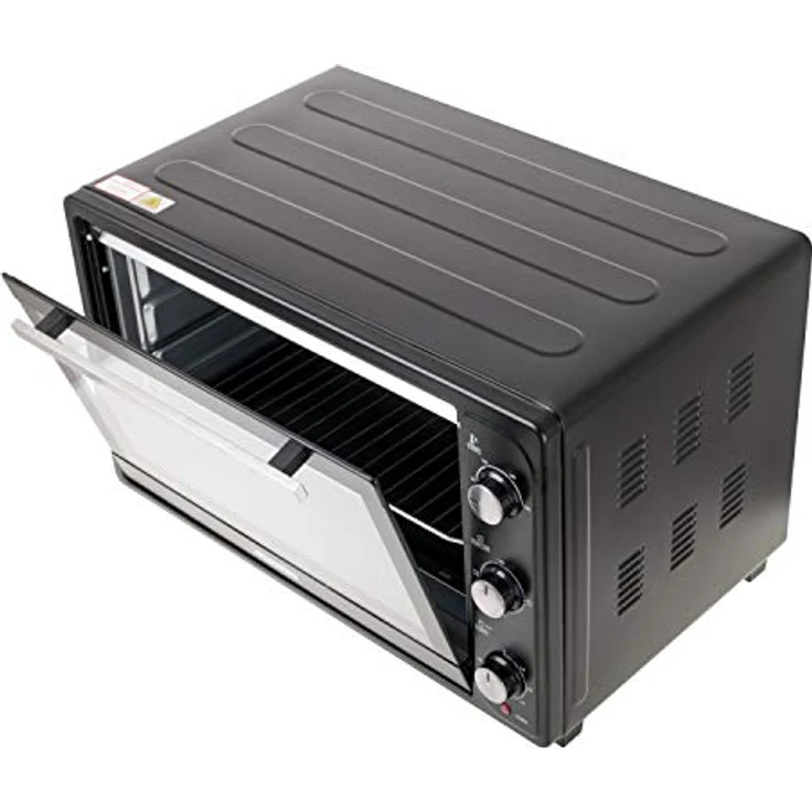 JUNG MESKO MS6021 Minibackofen 66L elektrisch, Mini Backofen 3000W, Ofen, Timer 60 Min., 3 Heizmodi, inkl. Backrost, Backblech – Bild 1