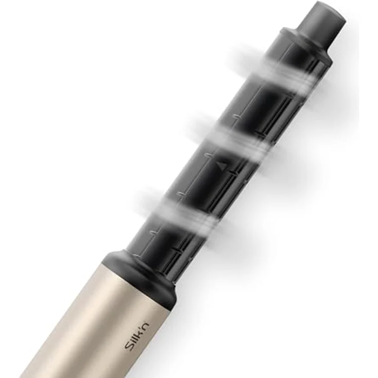 Silk'n Haartrockner I SilkyAir Flex I Föhn und Stylingbürsten mit Negativ-Ionen-Technologie I 5 Zubehörteile inklusive und Aufbewahrungskoffer I 1300 W, Schwarz – Bild 4