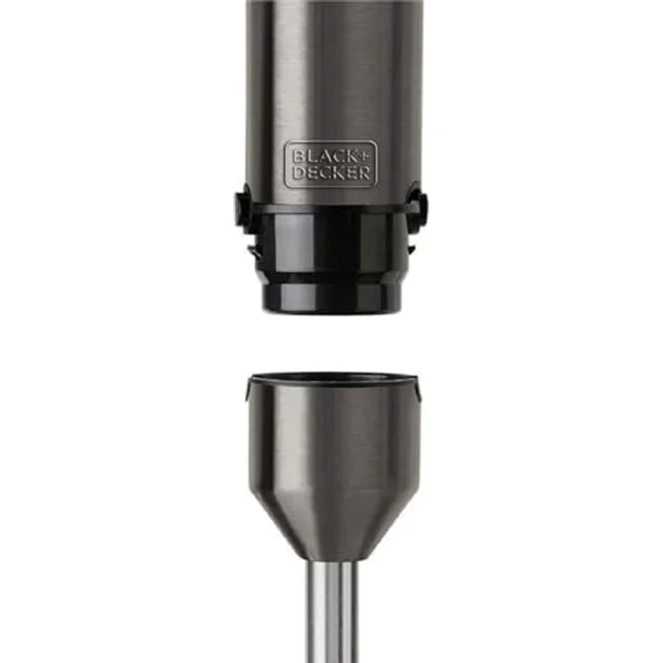 Black & Decker Hand Blender, Stabmixer, Schwarz, Silber – Bild 2