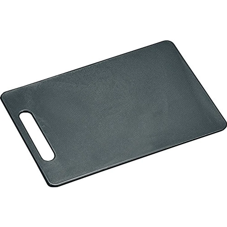 Kesper 30474 PAL Schneidebrett rutschfeste Kunststoff grau 29 x 19,5 x 0,5 cm – Bild 2