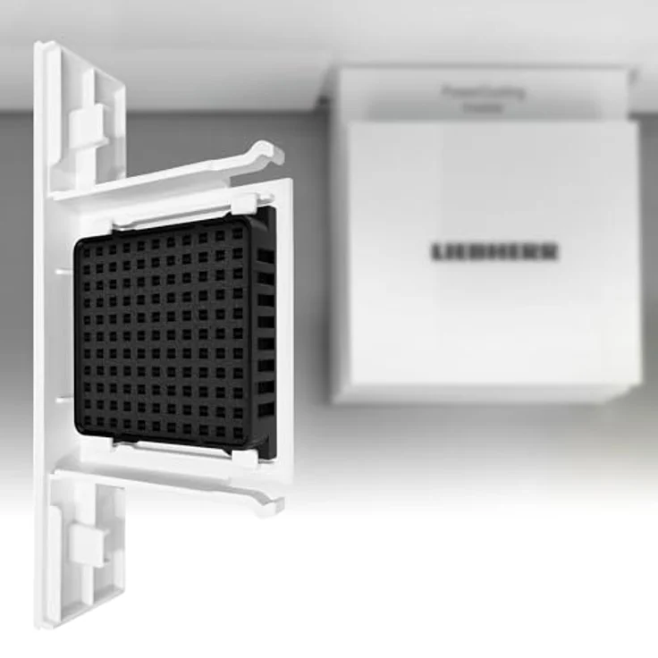 adapter universe Aktivkohlefilter 2 Stück, kompatibel mit Liebherr Fresh Air Kühlschränken, schwarz, Made in Germany – Bild 2