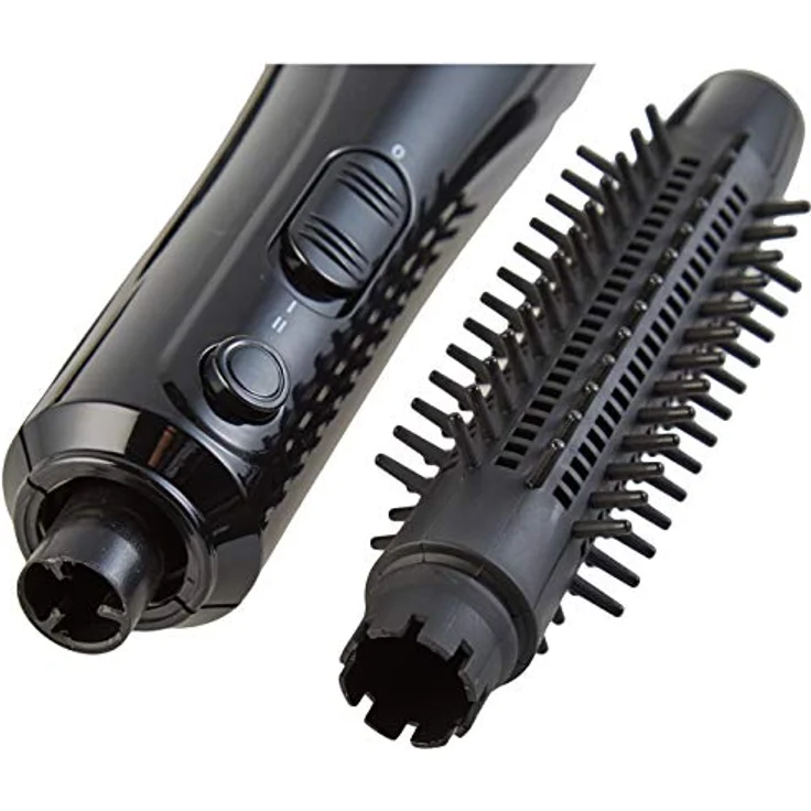 BaByliss Pro Airstyler Trio BAB3400E 300 Watt mit 2 Gebläsestufen inkl. 2 Stylingaufsätze, schwarz – Bild 3