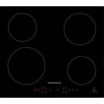 RESPEKTA Induktions-Kochfeld KM 4295I-28, Touch-Control, 4 Kochzonen, schwarz