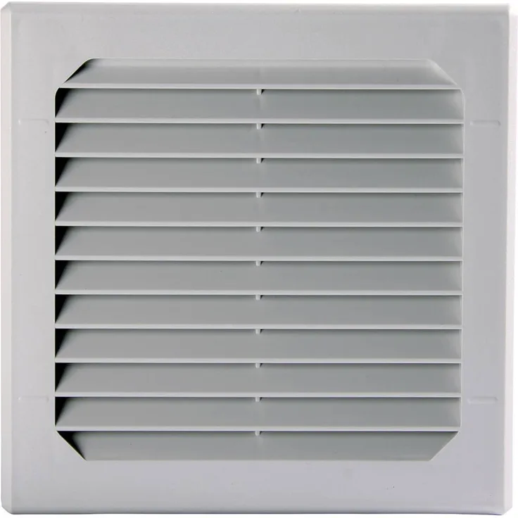 Elmeko LV 250, Belüftungsventilator 230V AC, 20 W, Luftdurchsatz 63 m³/h, kompakte Bauweise 148 x 148 x 70 mm, geringem Geräuschpegel 42 dB