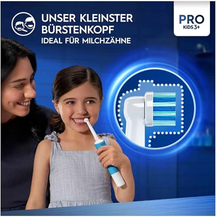 Oral-B Kids Frozen II, Zahnbürstenkopf (8 x) für elektrische Zahnbürsten, extra weiche Borsten, Frozen-Figuren bedruckt – Bild 5