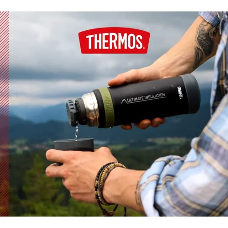 Thermos Isolierflasche Mountain Charcoal Black 0,5L 4015.232.050 – Bild 6