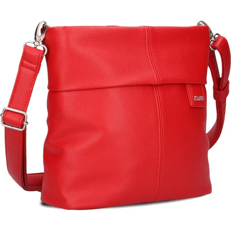 Zwei Umhängetasche Mademoiselle M8 - Schultertasche 25 cm (cherry)