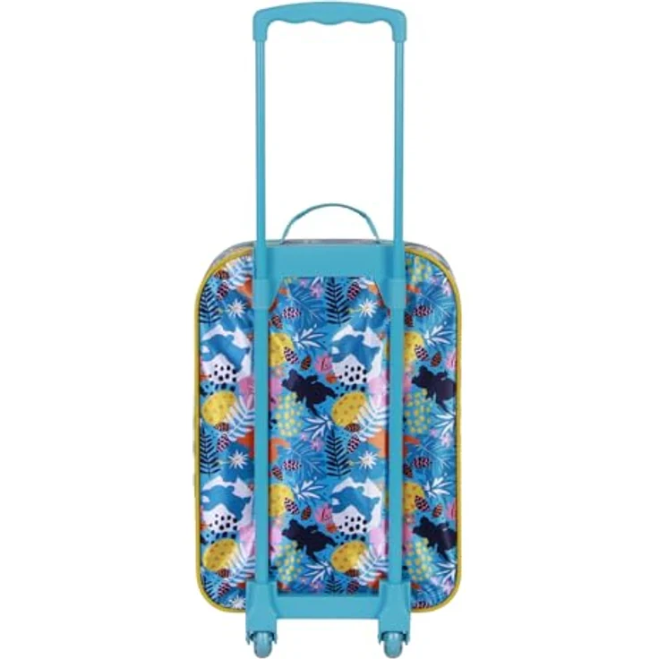 Karactermania Soft 3D Trolley Koffer, mehrfarbig, türkis, Handgepäck mit 26 l Volumen und zwei Rädern – Bild 3