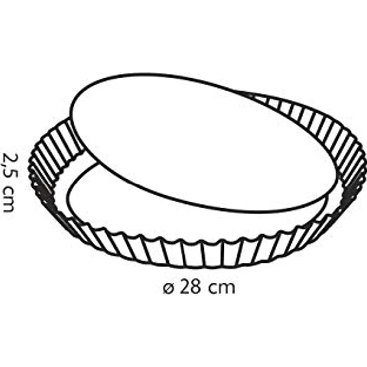 Tescoma DELÍCIA Obstkuchenform mit abnehmbarem Boden, Ø 28 cm, 2 Jahre Garantie – Bild 5