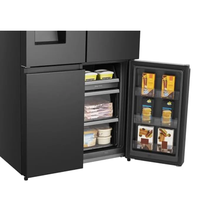 Hisense RQ760N4SBFE Cross Door Kühlschrank, 584 l freistehend mit Eis- und Wasserspender, Total No Frost, Multi-Air-Flow-System – Bild 9