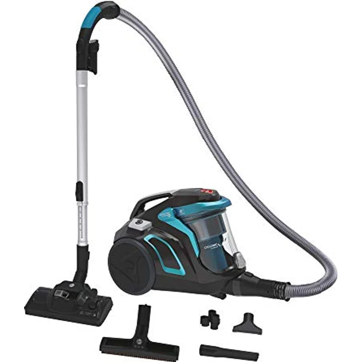 Hoover H-POWER 700, HP710PAR 011 Bodenstaubsauger mit Zyklon-Technologie und Selbstreinigungs-Technologie, 850 W, nur 68 dBA, HEPA 13 Filter und antibakterieller|geruchsneutraler Vormotorfilter – Bild 2