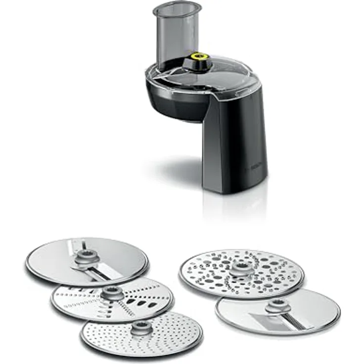 Bosch Hausgeräte MUZS68VL Zubehör-Set VeggieLove, Scheiben Edelstahl