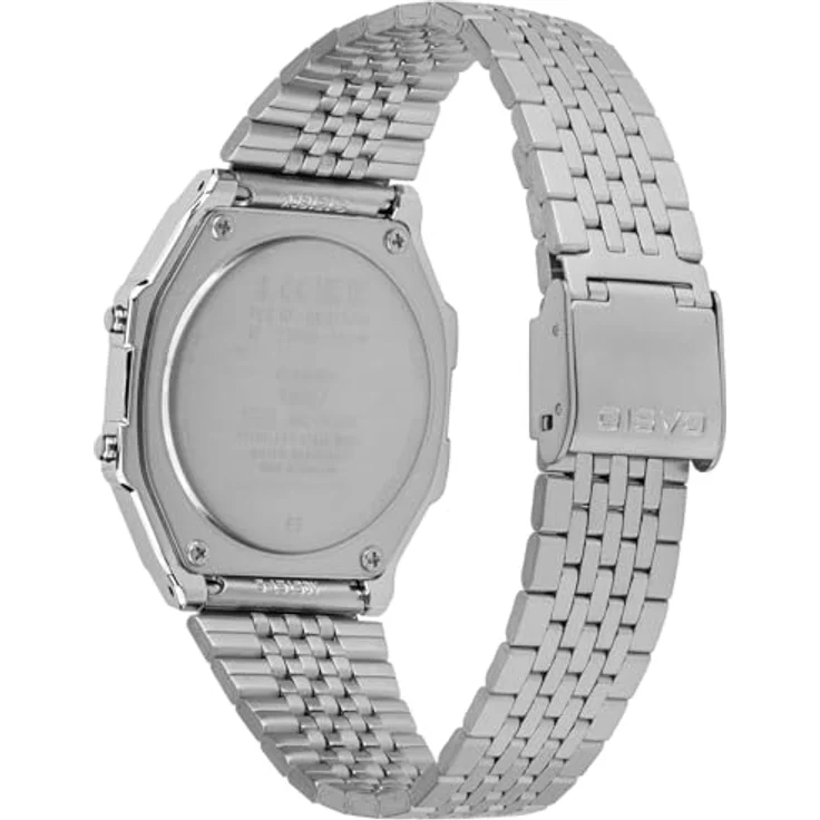 Casio Watch ABL-100WE-1BEF, Vintage Digitaluhr mit Kalenderfunktion und Bluetooth, Silber – Bild 3