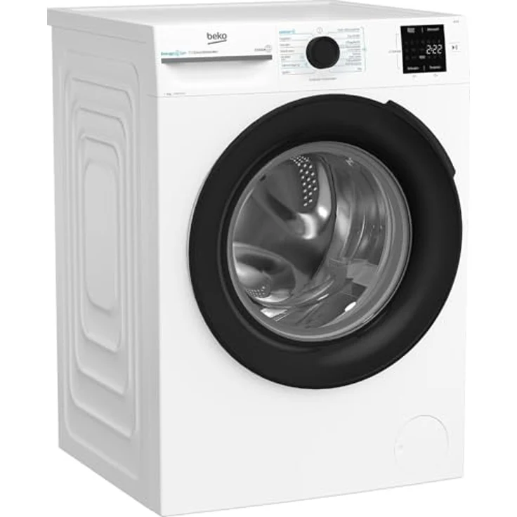 Beko BM3WFU3841X freistehende Waschmaschine, 8 kg, EnergySpin, Dampffunktion, Hygiene+, Coldwash, Weiß – Bild 13