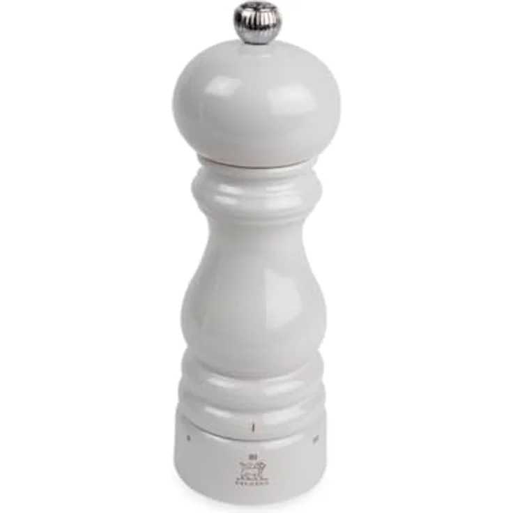 PEUGEOT Salzmühle PARIS, 18 cm Perlgrau Buchenholz, uSelect Zirkonia-Mahlwerk mit 6-stufiger Mahlgradeinstellung – Bild 1