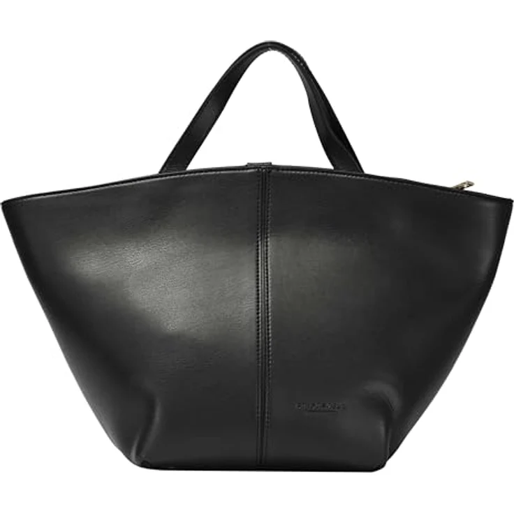 Seidenfelt Lainio Shopper Tasche, 39 cm, schwarz, 100% Polyurethan – Bild 2