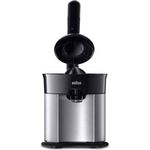 Braun CJ 7050 BK, Entsafter mit universellem Presskegel, Anti-Tropf-System und Start-/Stopp-Automatik, Schwarz