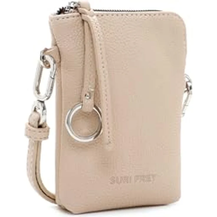 Suri Frey Handyetui Debby, Umhängetasche in Beige, vegan, Echtleder-Optik, 13 x 18 x 3 cm – Bild 5