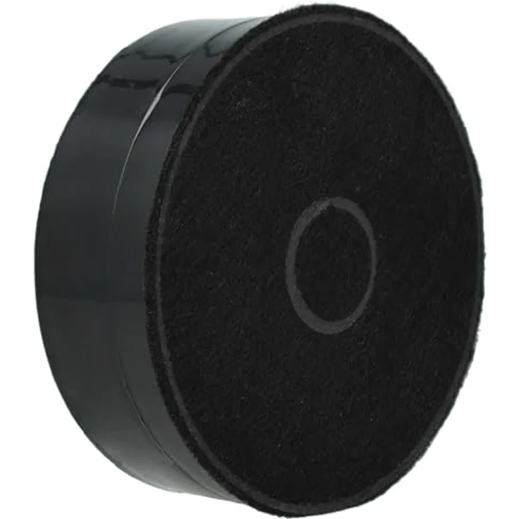 vhbw 4x Aktivkohlefilter Ersatz für Dunstabzugshaube Airlux CR780, CR790, CR800, 12,4 cm, schwarz, verbessert Umluft und verhindert Geruchsbildung – Bild 2