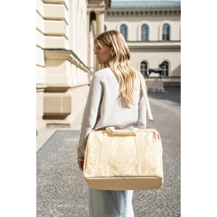 REISENTHEL® Schultertasche Allrounder L, 30 l Volumen, Leo Vanilla, abnehmbarer Schulterriemen, wasserfest – Bild 7