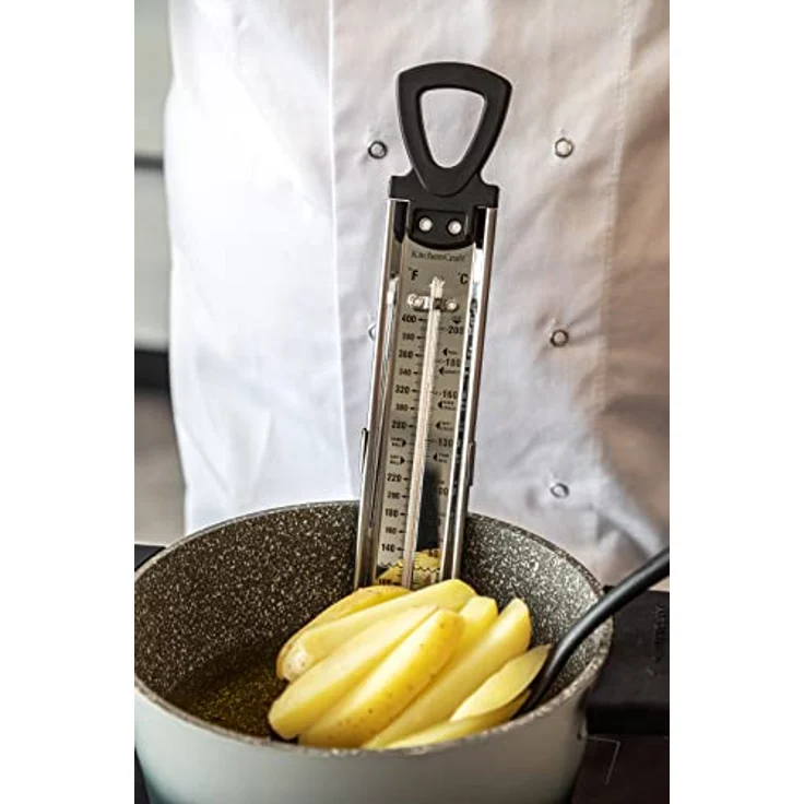 KitchenCraft Home Made Deluxe Küchenthermometer, Edelstahl – Bild 6