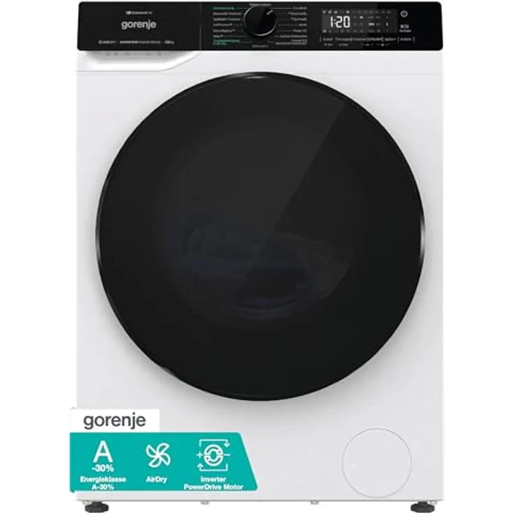 Gorenje WD2PA854ADW/DE, 8 kg Waschtrockner mit 1400 U/min, freistehend, Versandkostenfrei – Bild 2