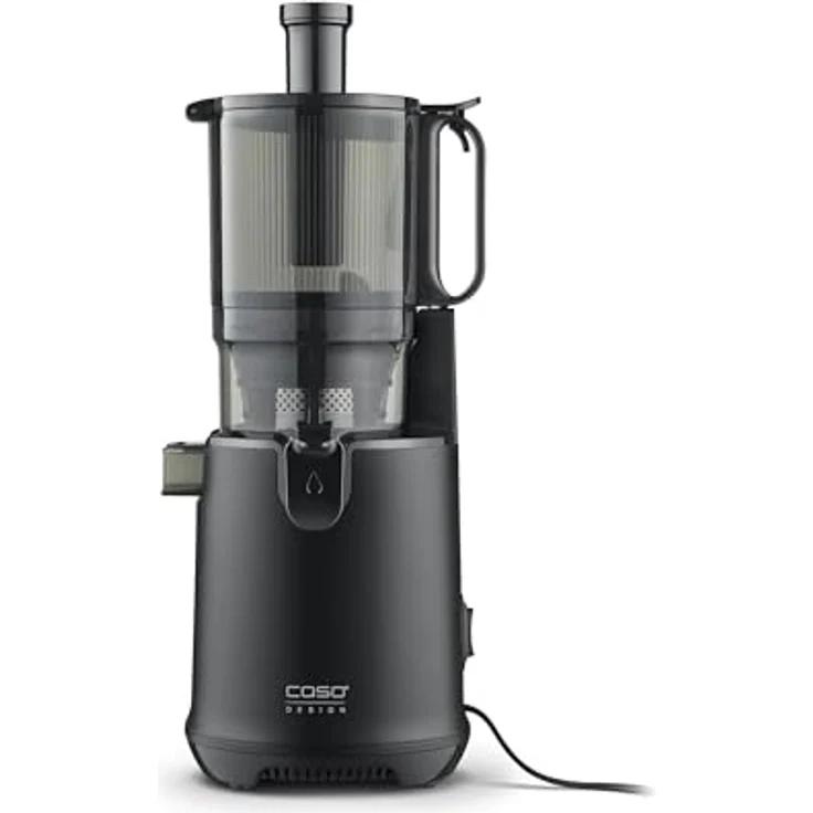 Extra Caso SJW600 XL Slow Juicer, Entsafter, Schwarz – Bild 2