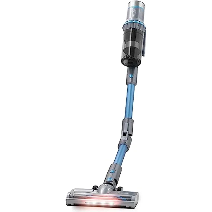 TechniSat TECHNIMAX AS 7 – kabelloser Akkustaubsauger (Akku, bis zu 60 min, Saugleistung 26000Pa, bürstenloser Motor, knickbares Aluminium Saugrohr, Wischfunktion, Wassertank 0,2 l, HEPA 13 Filter)