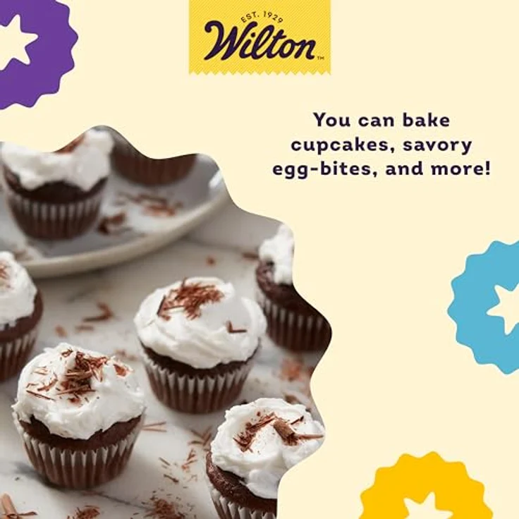 Wilton Perfect Results Premium Non-Stick Mini Muffin and Cupcake Pan, 24-Cup – Bild 4