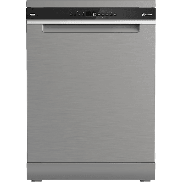 Bauknecht BKSV1 FBM, freistehender Geschirrspüler mit PowerClean und Sensor+, Edelstahl, 600 mm breit, 41 dB (A), Energieeffizienzklasse B