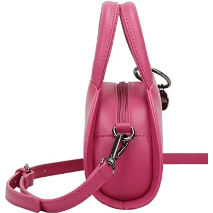 Buffalo Bowl Handtasche 23 cm, rosa, mit abnehmbarem Umhängeriemen – Bild 5